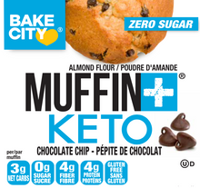 Load image into Gallery viewer, *NEW* Muffin+ Keto Chocolate Chip - Bake City USA