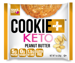 Cookie+ Keto Peanut Butter - Bake City USA