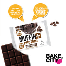 Load image into Gallery viewer, Muffin+ Protein Double Chocolate - Bake City USA