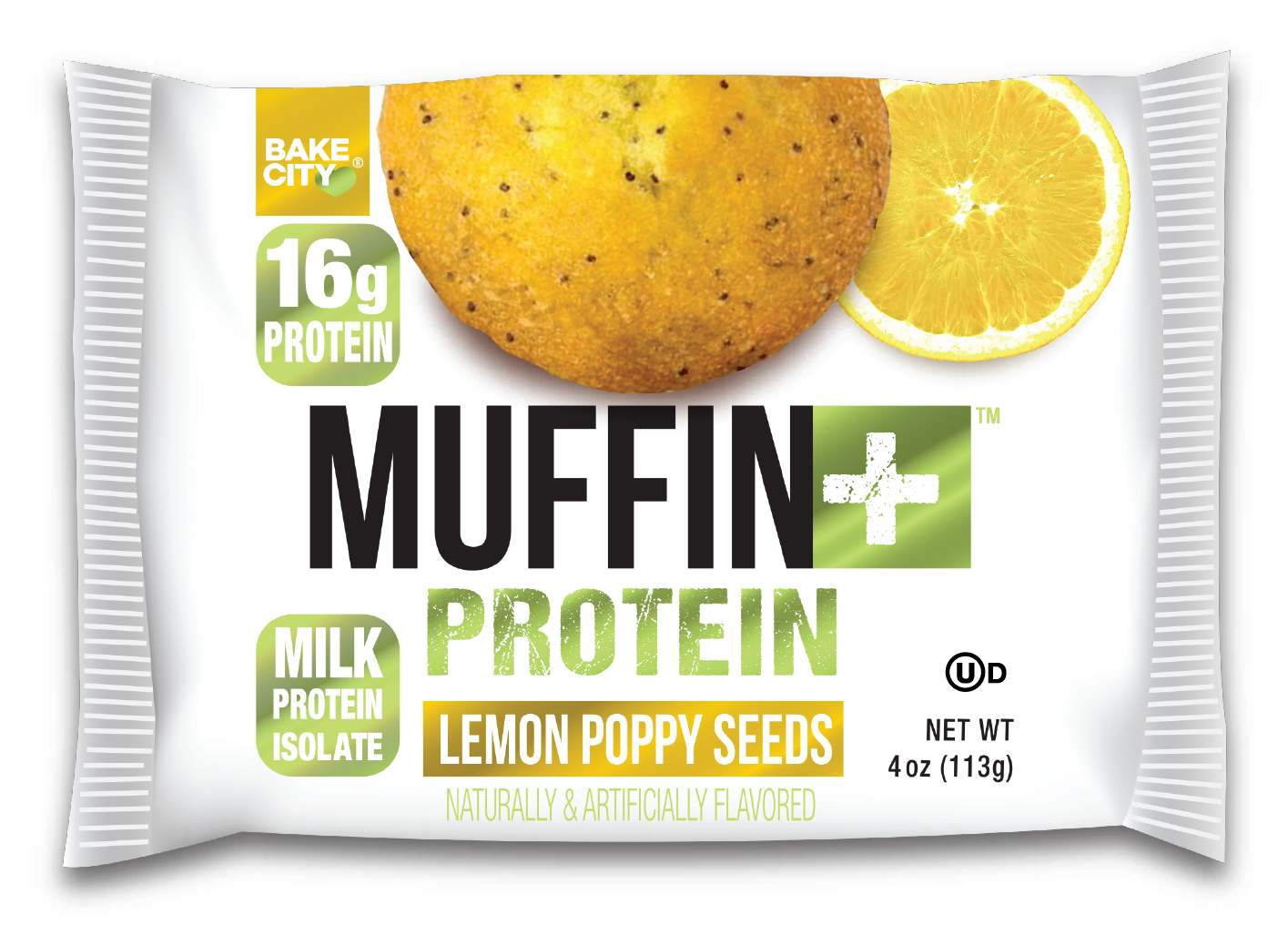 Muffin+ Protein Lemon Poppy Seeds - Cookie+ Protein