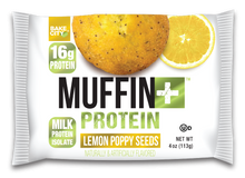 Load image into Gallery viewer, Muffin+ Protein Lemon Poppy Seeds - Cookie+ Protein