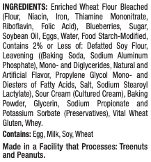 Bake City Blueberry Muffin - Triple Pack