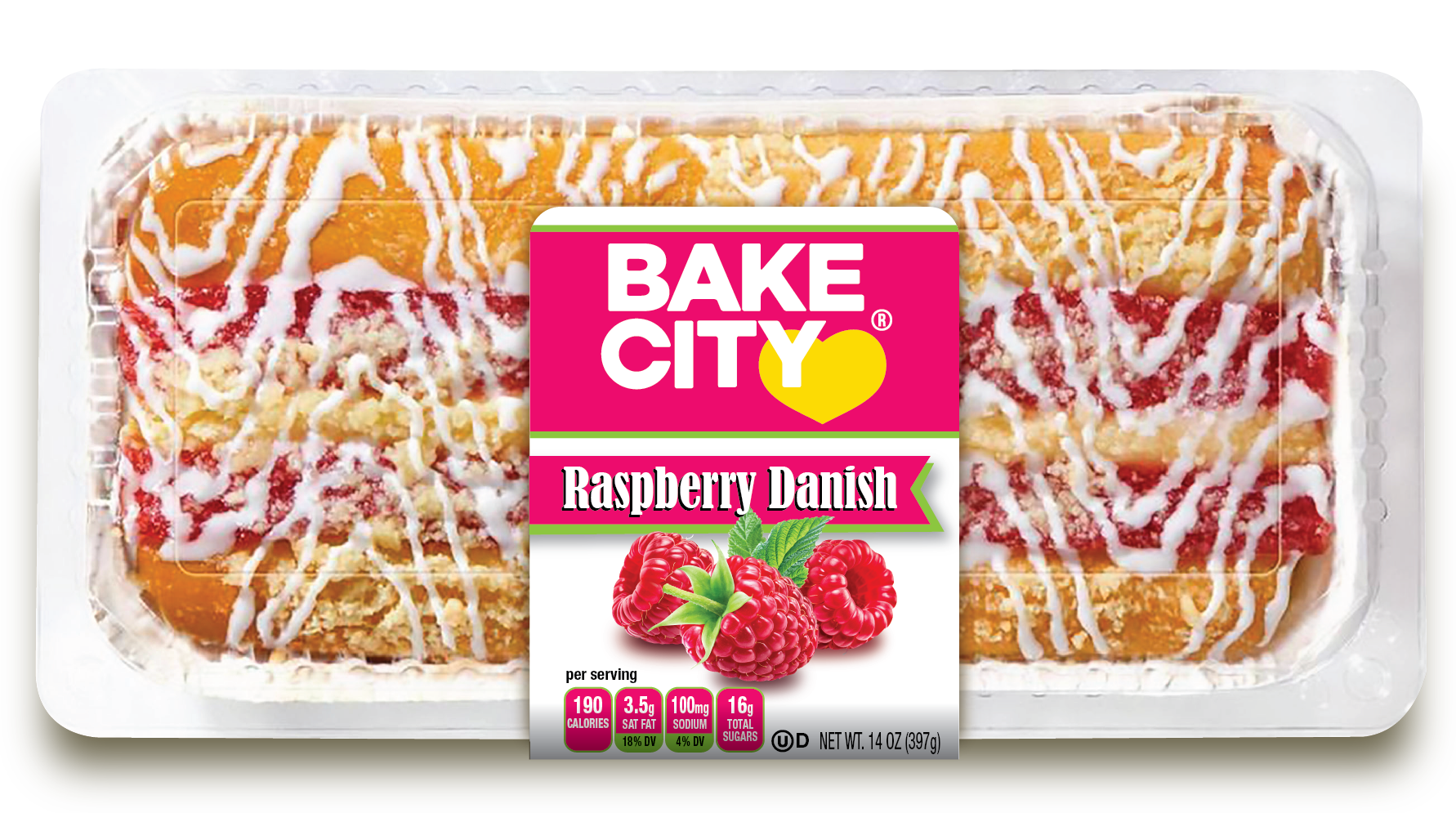 Bc Raspberries Bake City Raspberry Strip Danish – Bake City USA