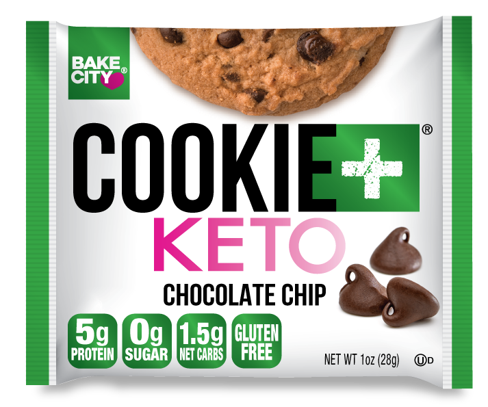 Cookie+ Keto Chocolate Chip - Bake City USA