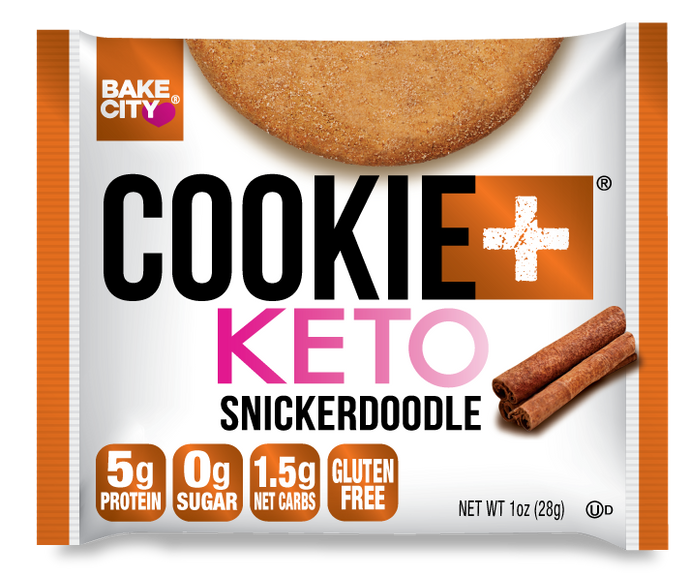 Cookie+ Keto Snickerdoodle - Bake City USA