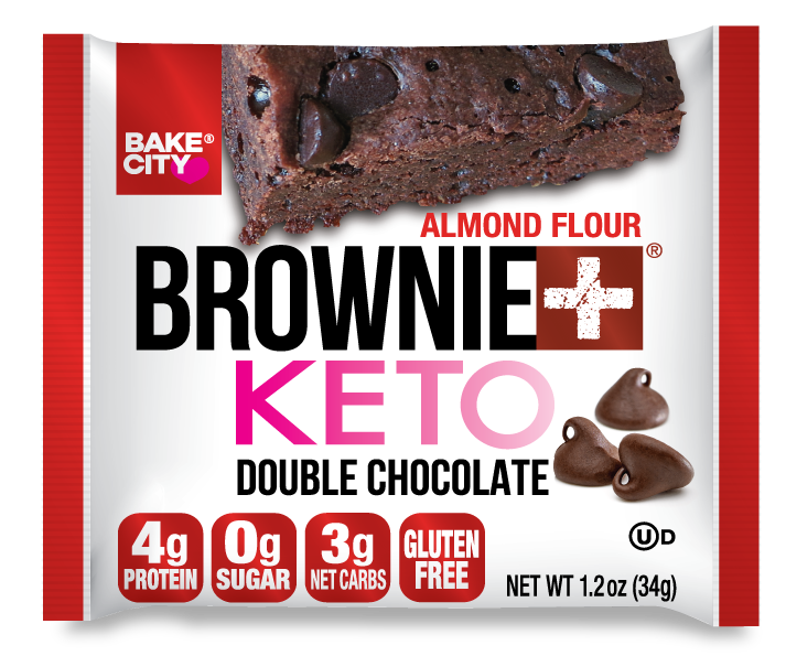 Brownie+ Keto Double Chocolate - Bake City USA