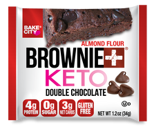 Load image into Gallery viewer, Brownie+ Keto Double Chocolate - Bake City USA
