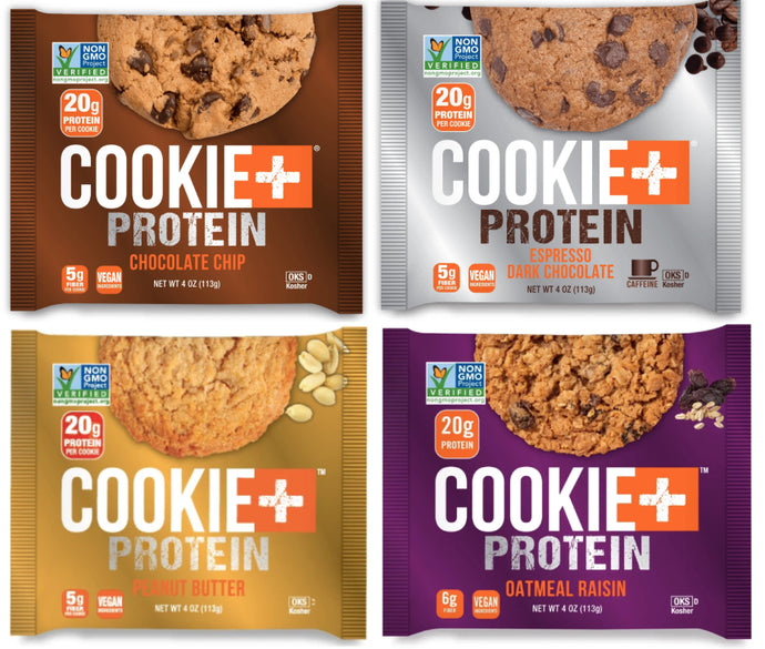 Cookie+ Protein Sample Box - 4 Flavors - Bake City USA