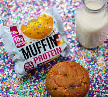 Load image into Gallery viewer, Muffin+ Protein Birthday Cake - Cookie+ Protein