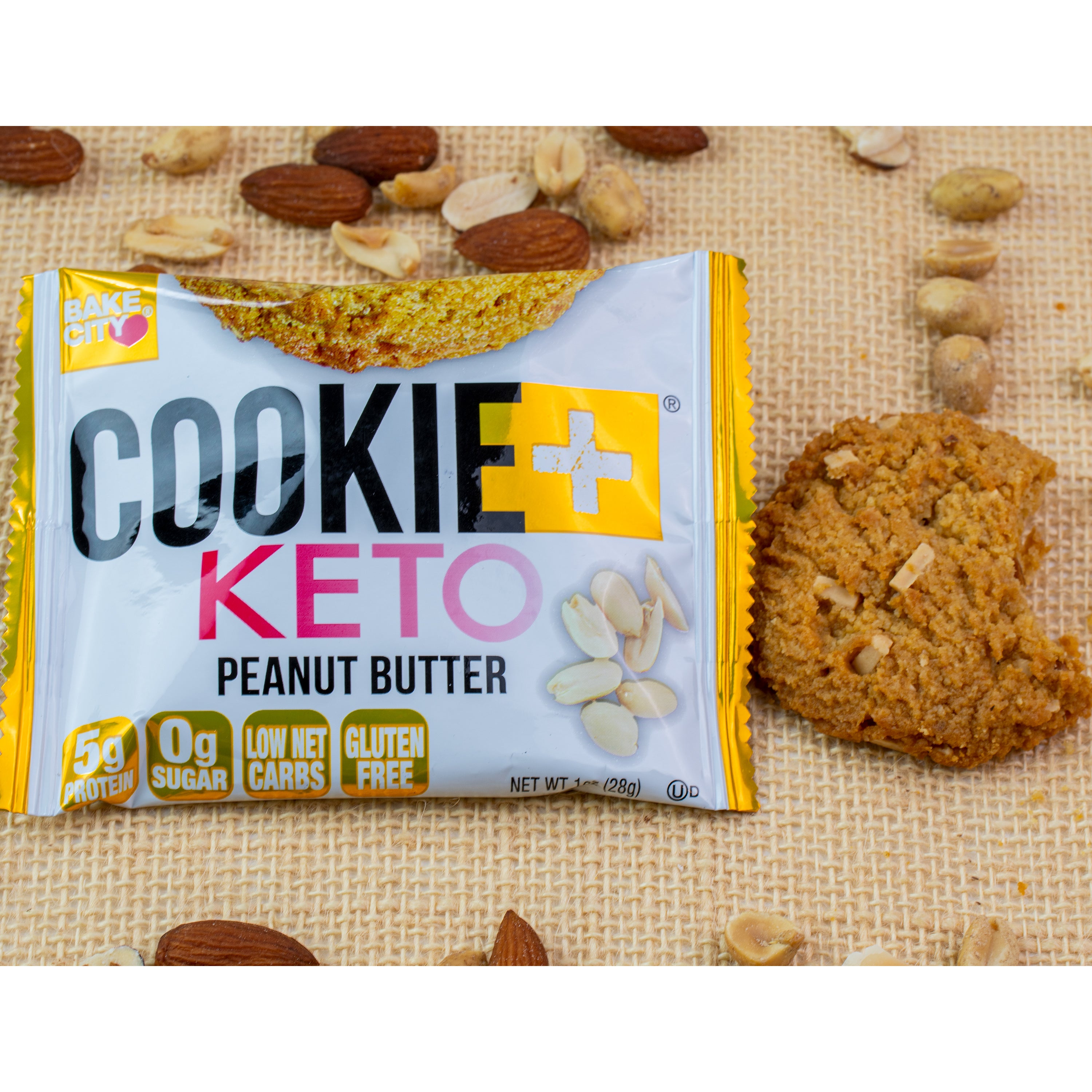Cookie+ Keto Peanut Butter - Cookie+ Protein