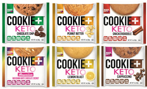 Cookie+ Keto Mix & Match Case - Up to 6 Flavors - Cookie+ Protein